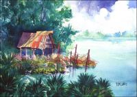 Boat House Print