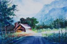Abandoned Barn Print