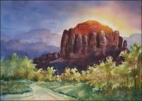 Arriving at Sedona Original Painting