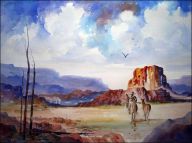 Friend or Foe - Original painting